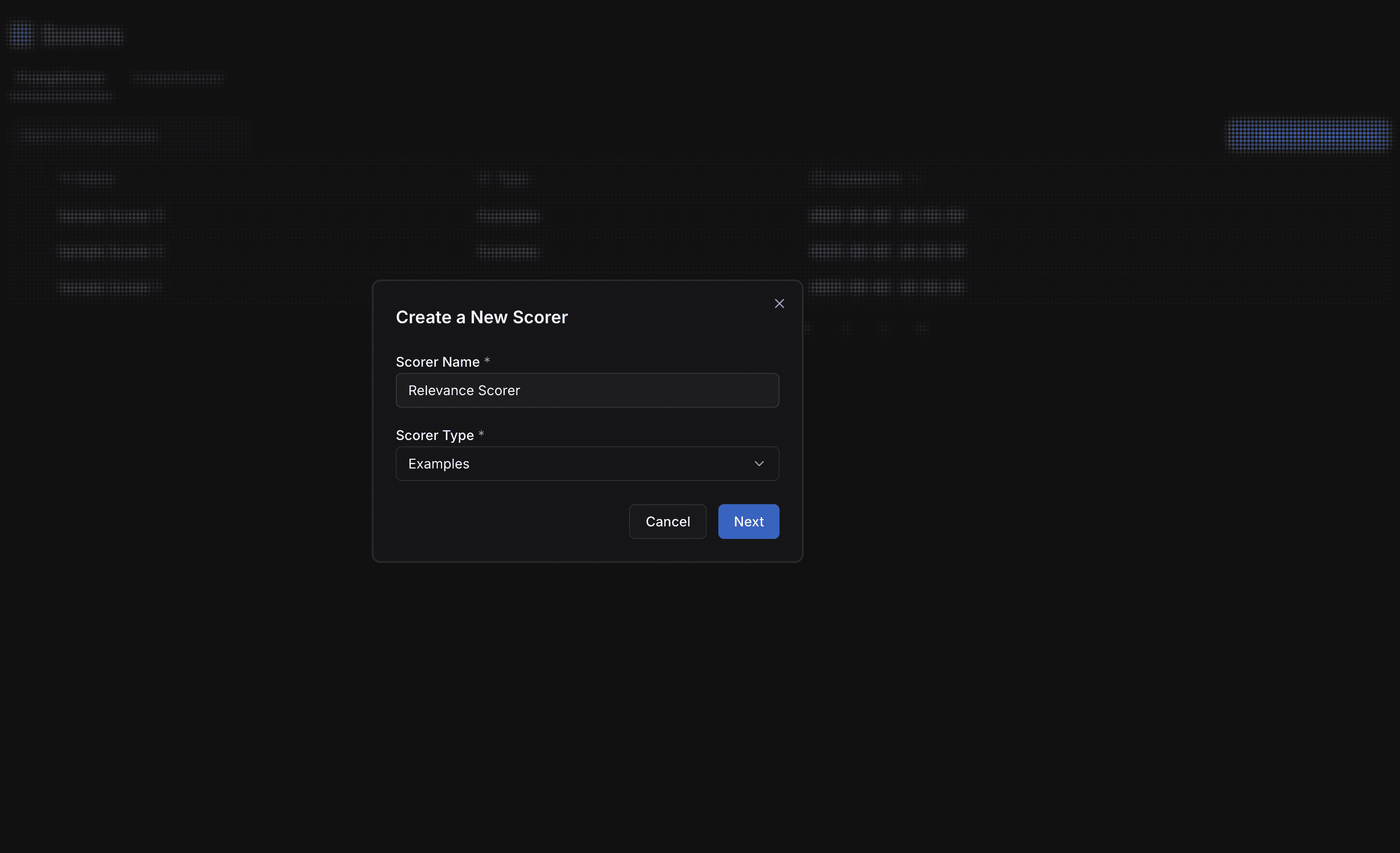 Create Scorer