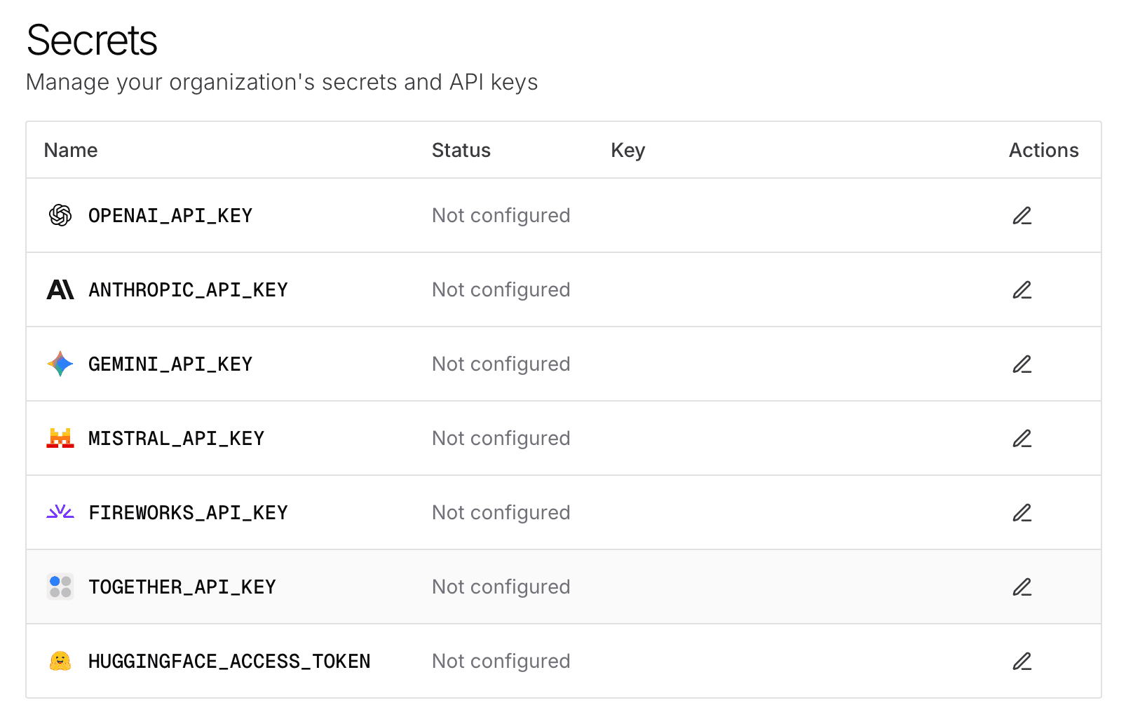 HuggingFace Token Configuration