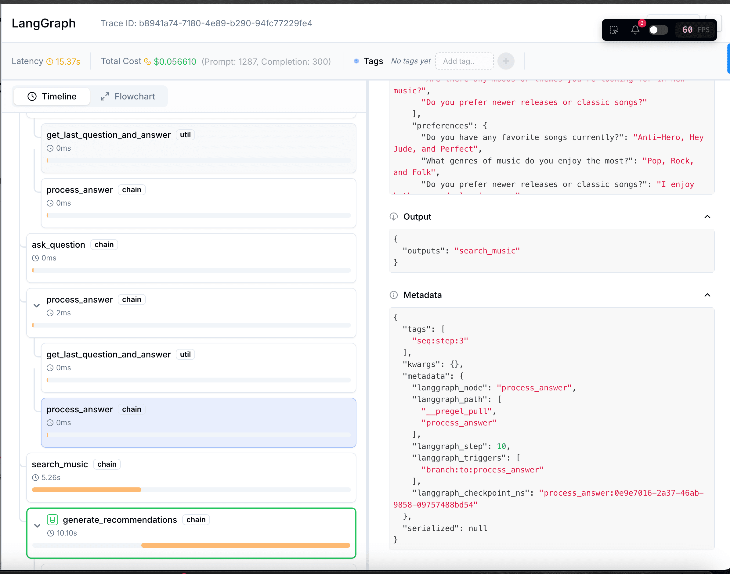 Langgraph Metadata