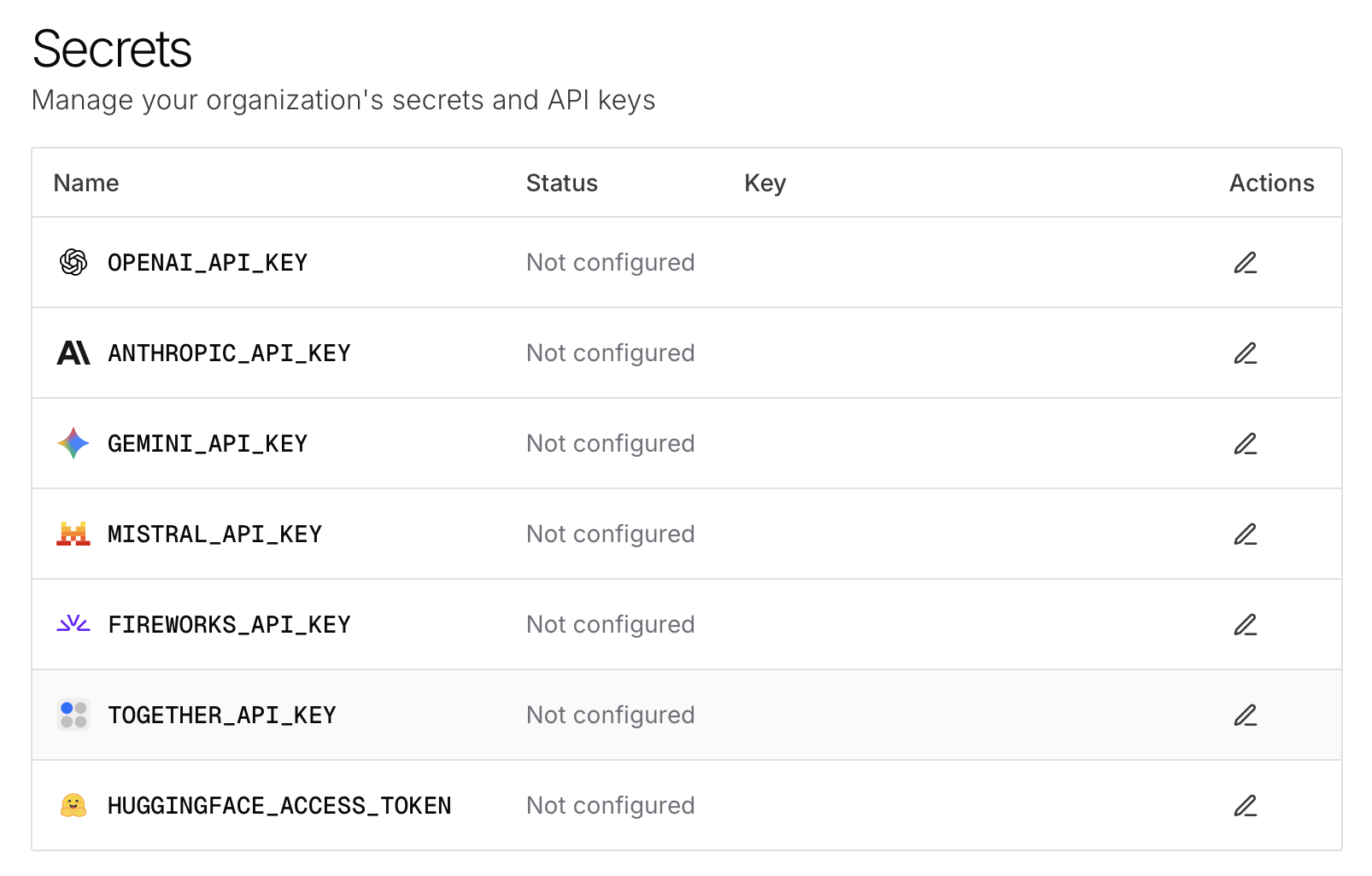 HuggingFace Token Configuration